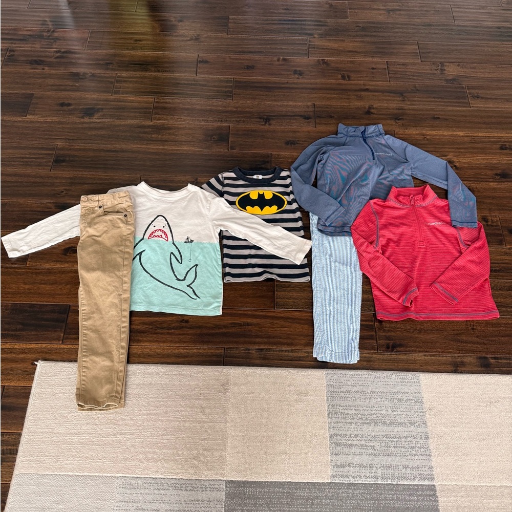 Size 6-7 Variety Bundle - Vineyard Vines, Hanna Andersson, Lucky Brand